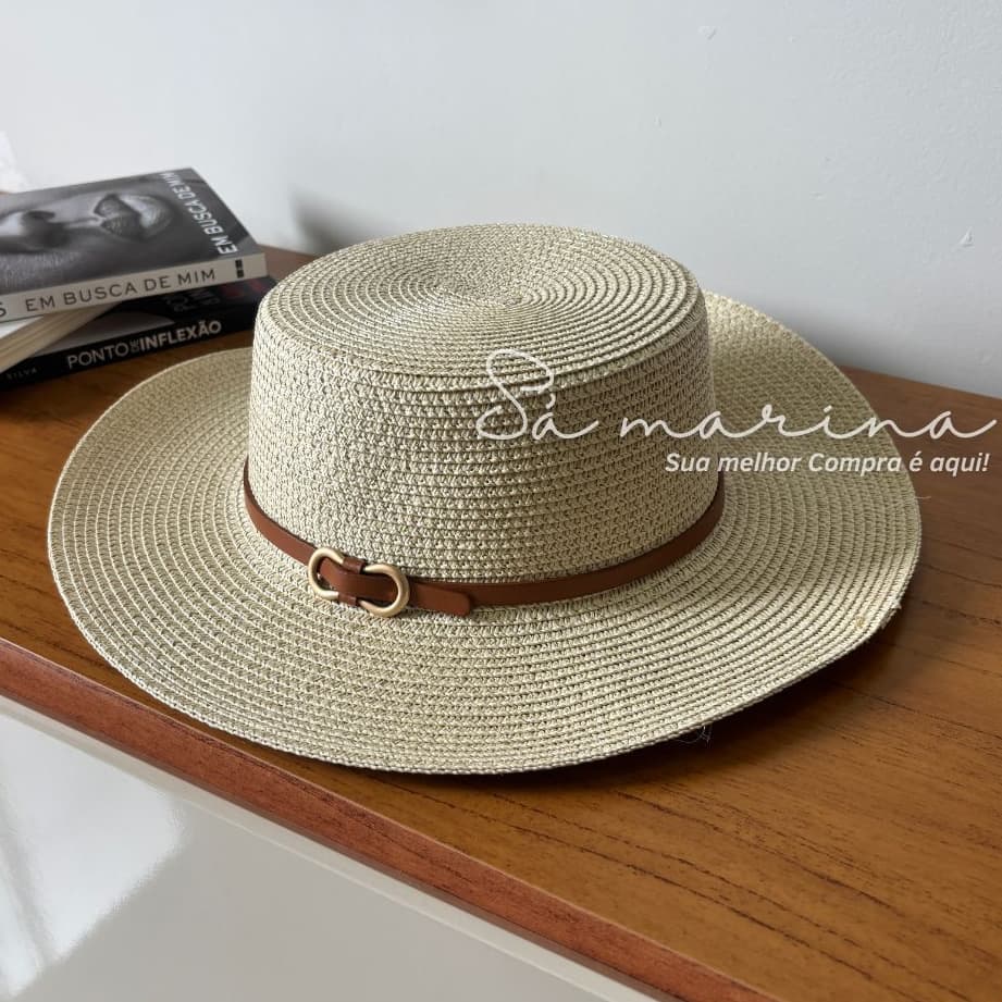 Chapéu Paris com Fivela Laço | Chapéu feminino moda verão, chapéu elegante, chapéu praia PARIS LAÇO