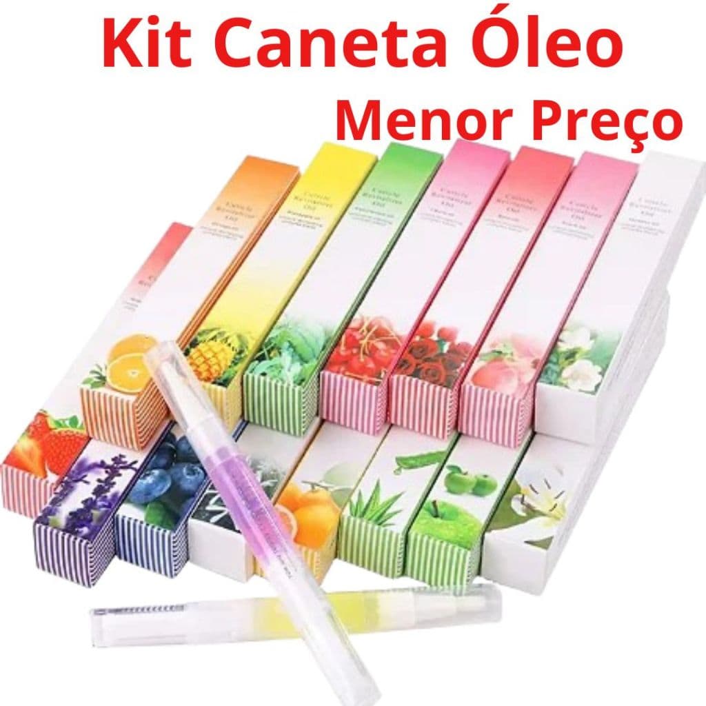 Caneta Óleo Hidratante Para Cutícula Tratamento Revitalizante Unhas