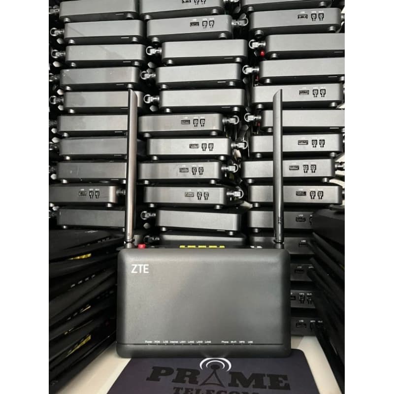 ONT ZTE ZXHN F670l V9 KIT 10 UNIDADES E FONTES SENHA MULTIPRO MULTIPRO