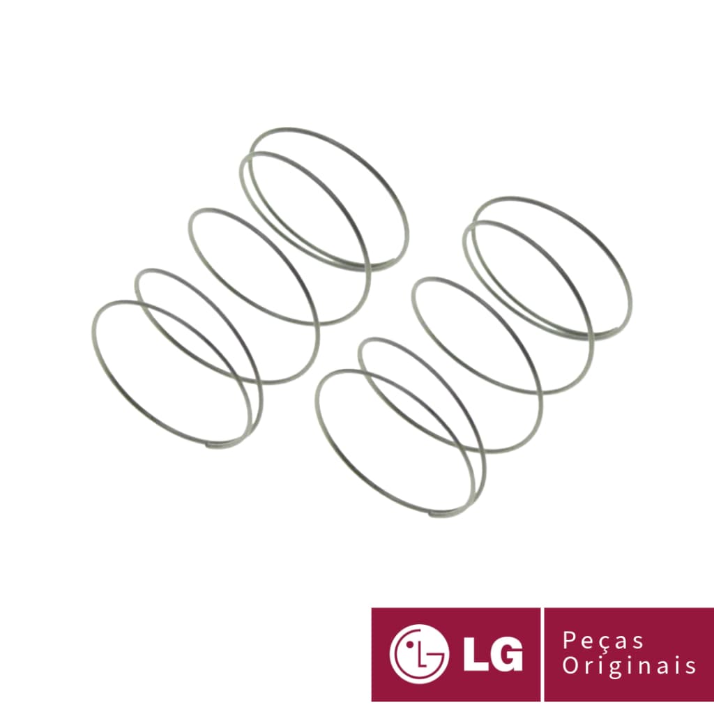 Kit 2 Molas Botão Da Porta Micro-ondas Original LG