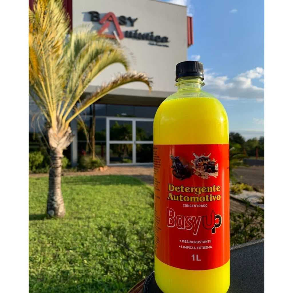 Shampoo Detergente Para Limpeza Automotiva 1L Basy Up Snow Foam Maior Rendimento