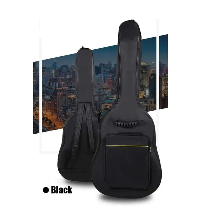 Capa Bag Para Violão Violao Viola Giannini Start Bag Transporte Alça e Bolsos Para Cifras e Partituras Bag Músicos Aluno