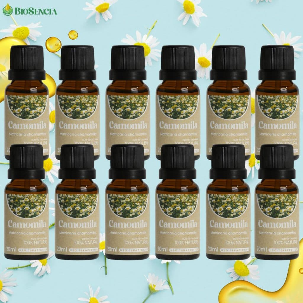 Atacado 12 Óleos de Camomila 20 ml – Estoque Inteligente e Cuidado Natural