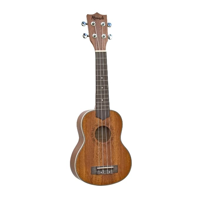 Ukulelê Soprano Namastê Natural Nu21mgq Em Mogno Cor Marrom - Marrom