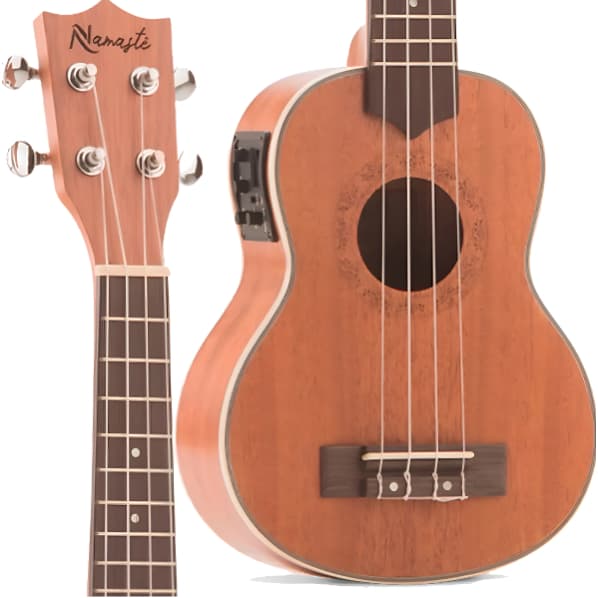 Ukulele Soprano Namastê Elétrico - Nu21mgqe Cor Marrom - Marrom