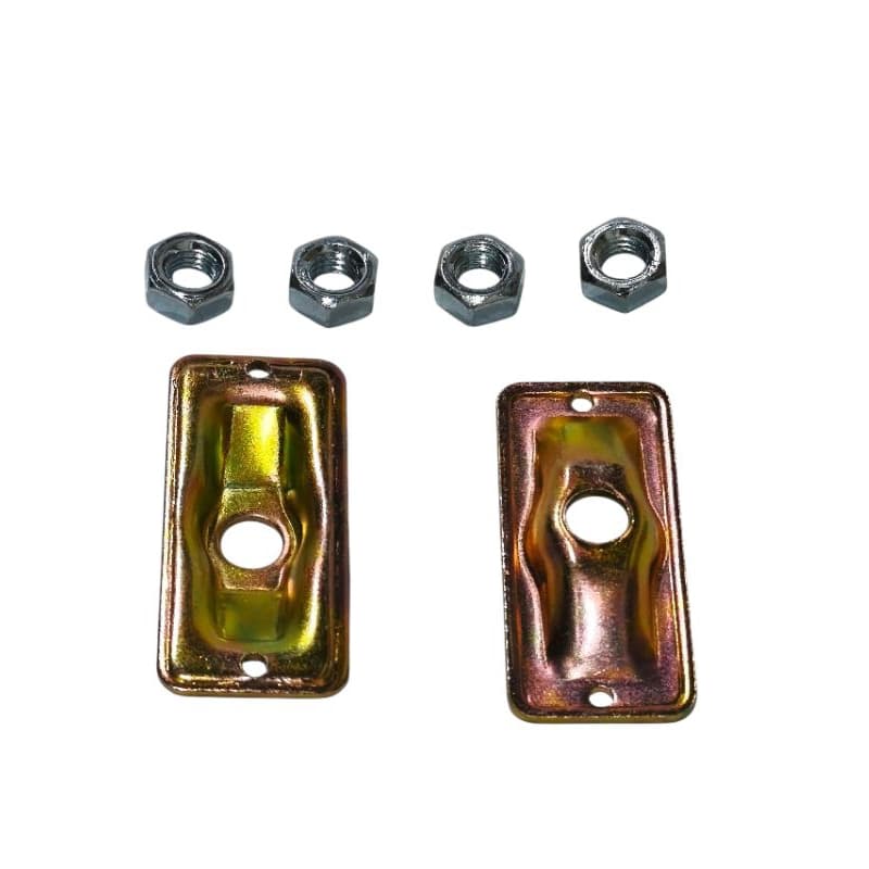 Par Chapa Chapinha Do Esticador Regulador Corrente NXR Bros 125,150,160 CBX Strada 200 NX 150 XR 200