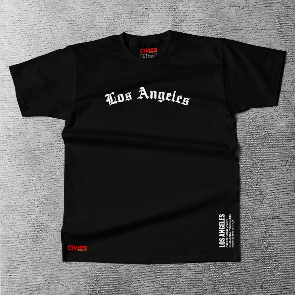 Camisa Masculina Algodão Estampa Los Angeles