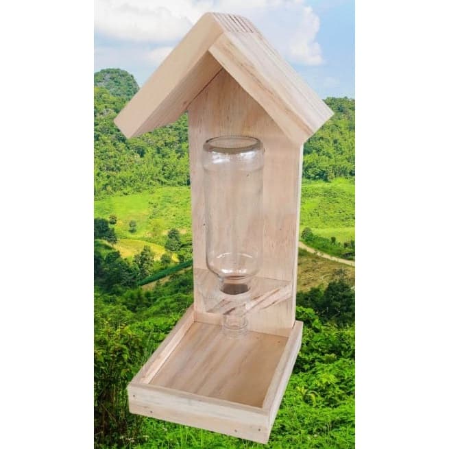 Tratador de Pássaros Livres de Jardim Comedouro Natureza Casa de Passarinho