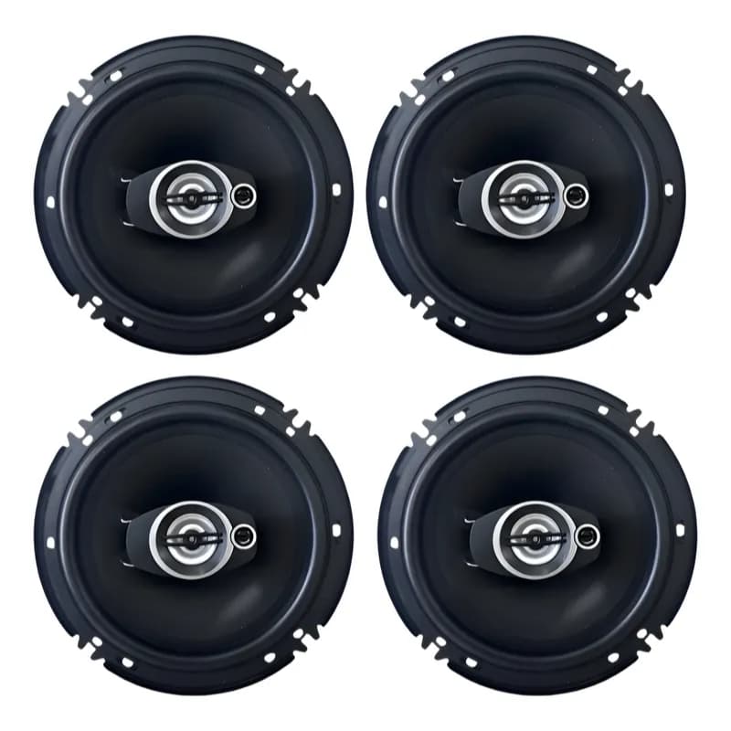 Alto Falante Som First Option Portas Carro 110w 4 Ohms Cada Fácil Instalação