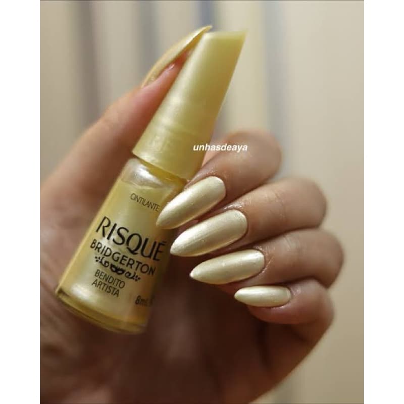 Esmalte Risqué Bridgerton Bendito Artista Cintilante