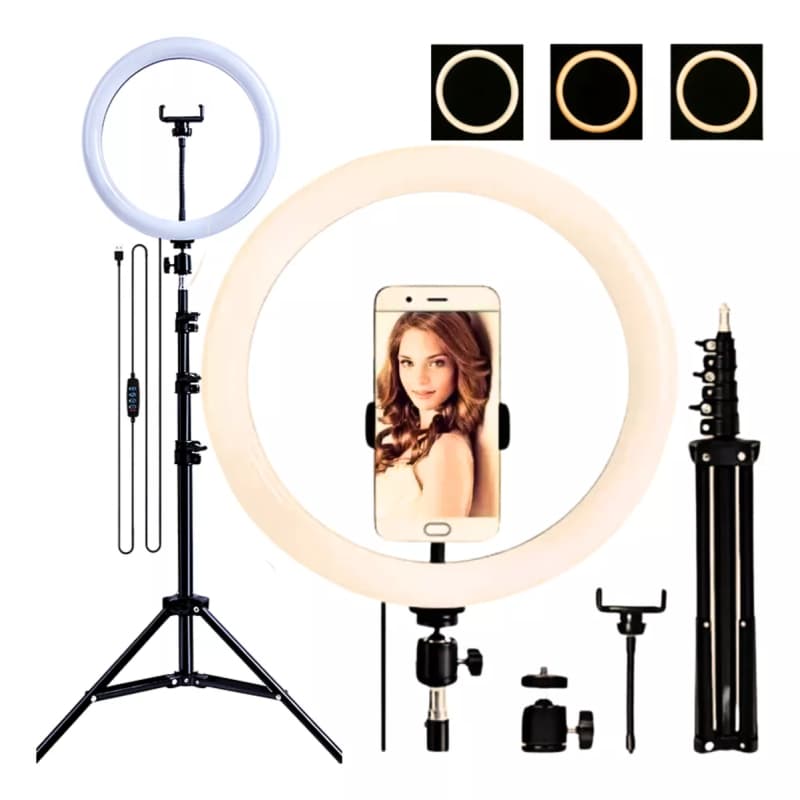 RingLight Led 10 polegadas 30cm USB M300