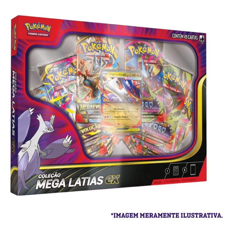 Box Pokémon Tcg Mega Latias Ex