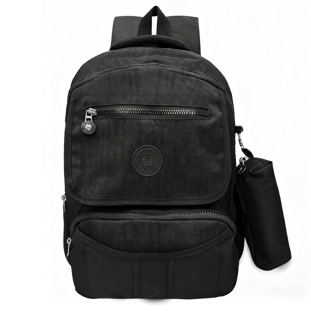 Mochila Bolsa Casual Impermeável Unissex De Grande Capacidade Para Escolar E Trabalho