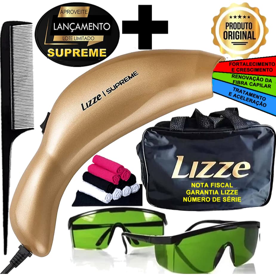 Photon Lizze Supreme 3 Luzes Lançamento Laser Original Lizze + Brindes