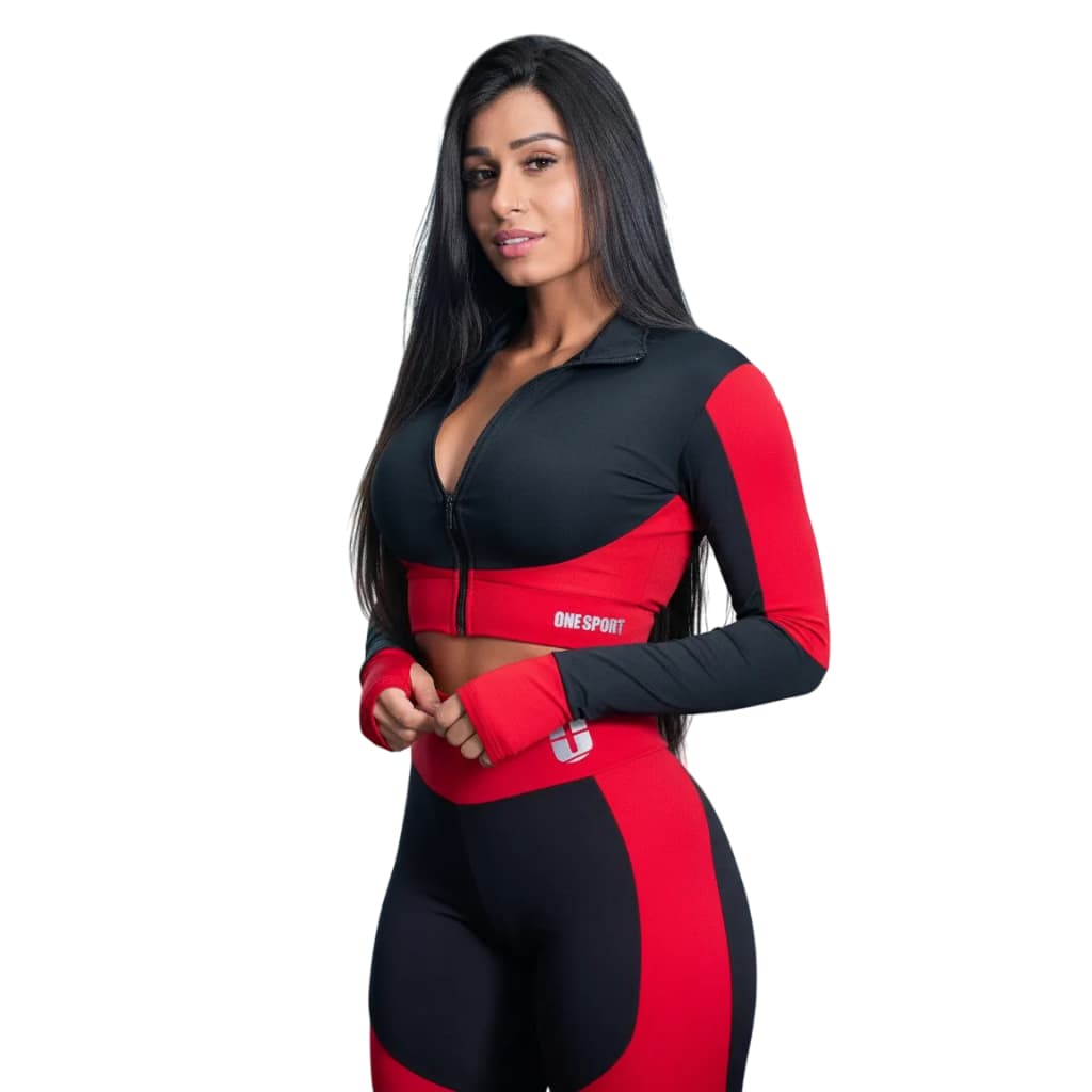Conjunto Academia Feminino Calça Legging Leg + Blusa Fitness