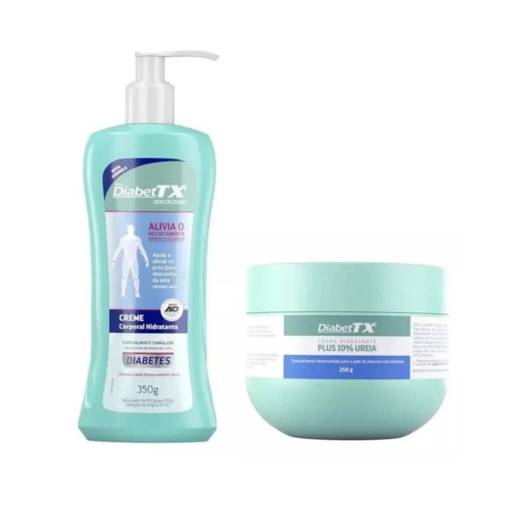 Goicoechea Diabettx 350g | Creme Diabettx Plus 10% Ureia 250g
