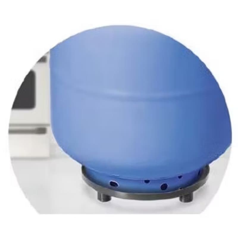 Suporte para botijao de gás ou vasos de plantas antiderrapante protege o piso