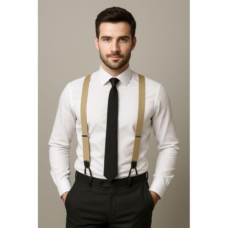 suspensório masculino calça bermuda ocasião especial