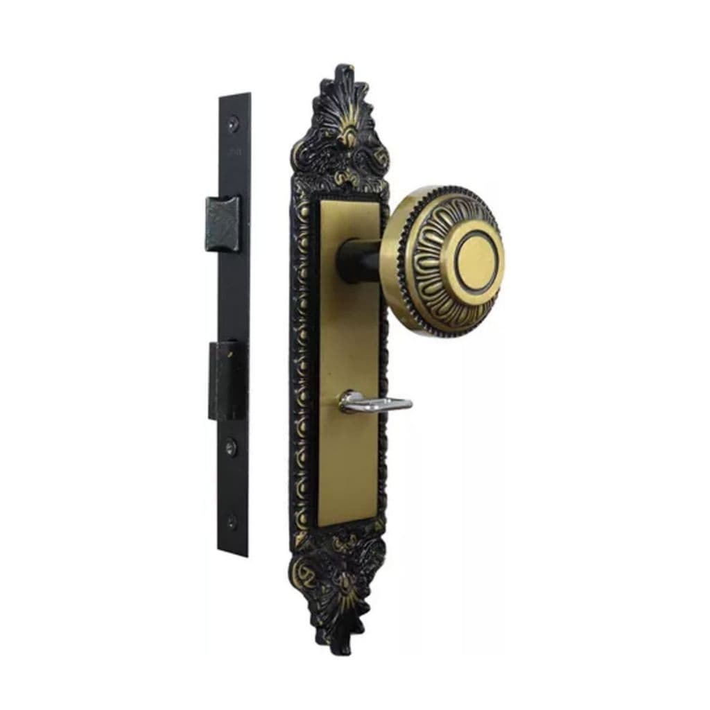 Fechadura Colonial Para Porta De Banheiro Bola - Mgm - Bola