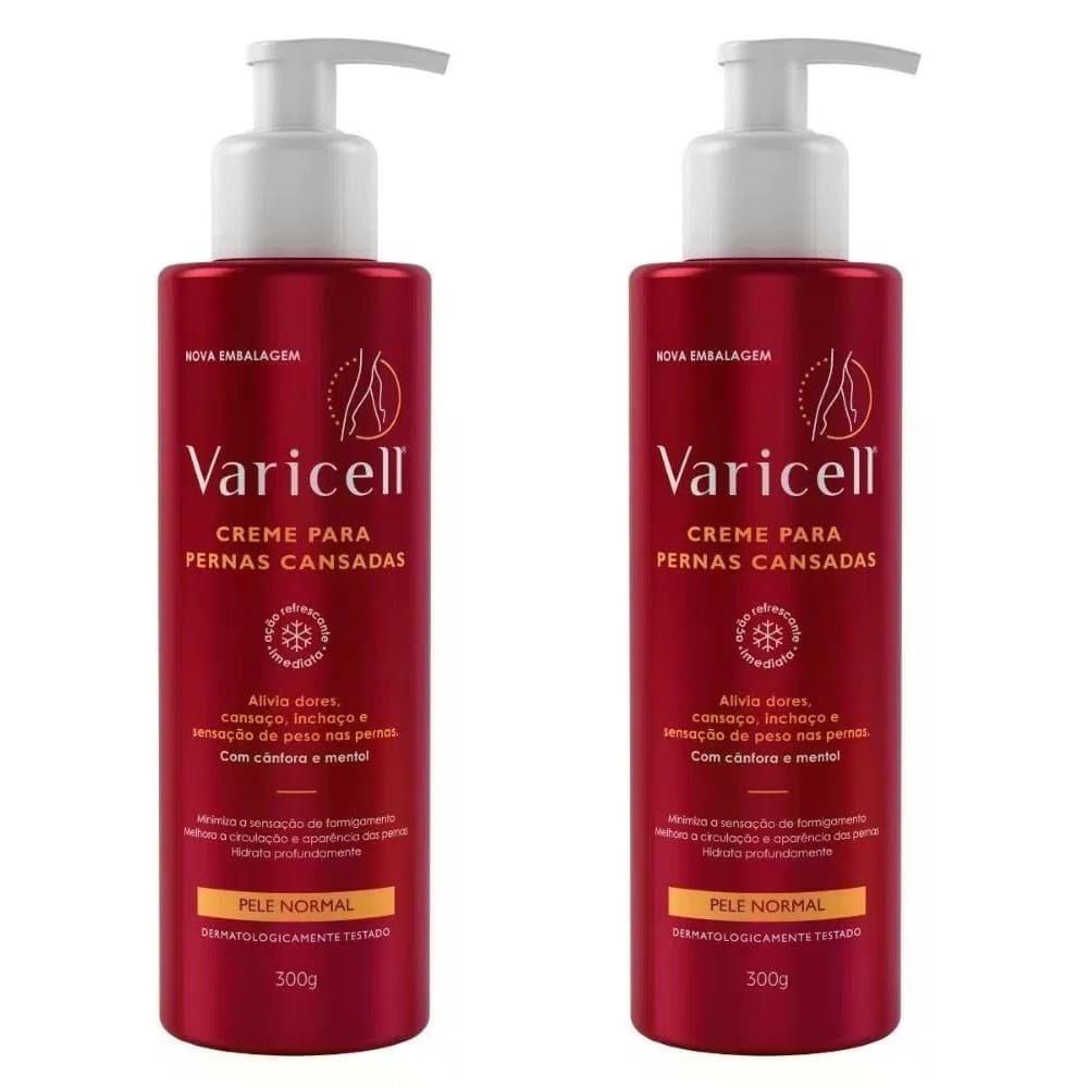 Varicell Creme Para Pernas Cansadas Pele Normal 300g