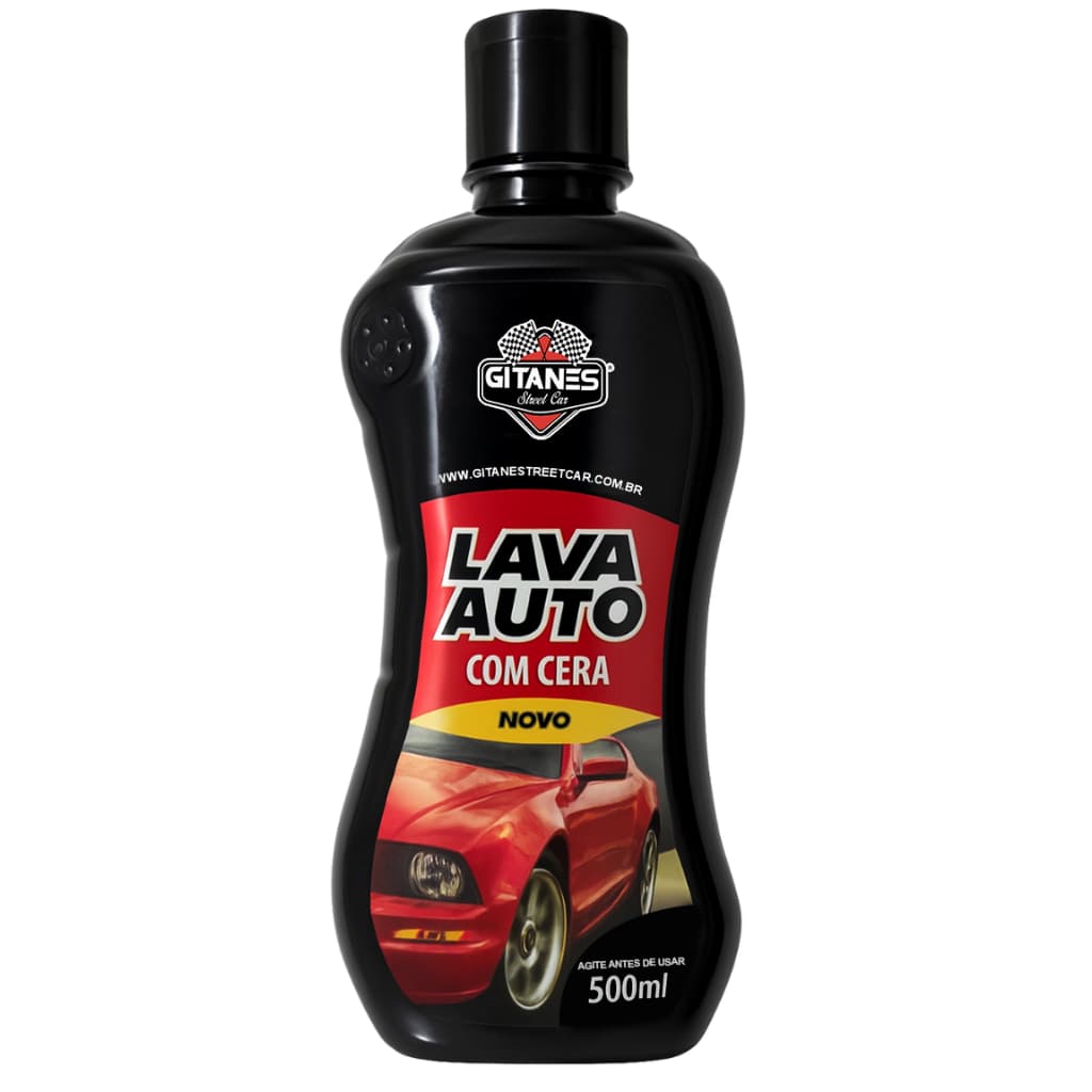 Detergente Automotivo C/ Cera Limpeza Profissional 500ml