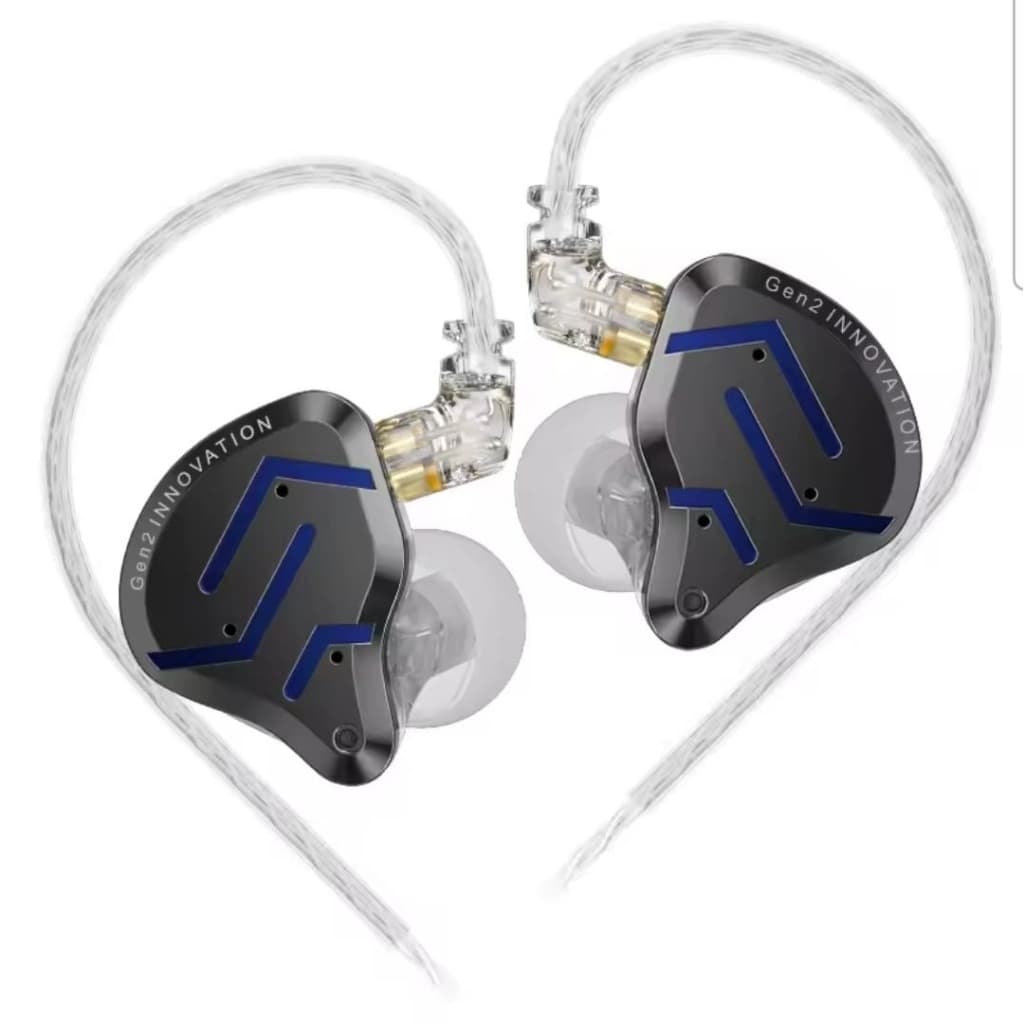 Fone De Ouvido In Ear Kz Zsn Pro 2 (Preto)