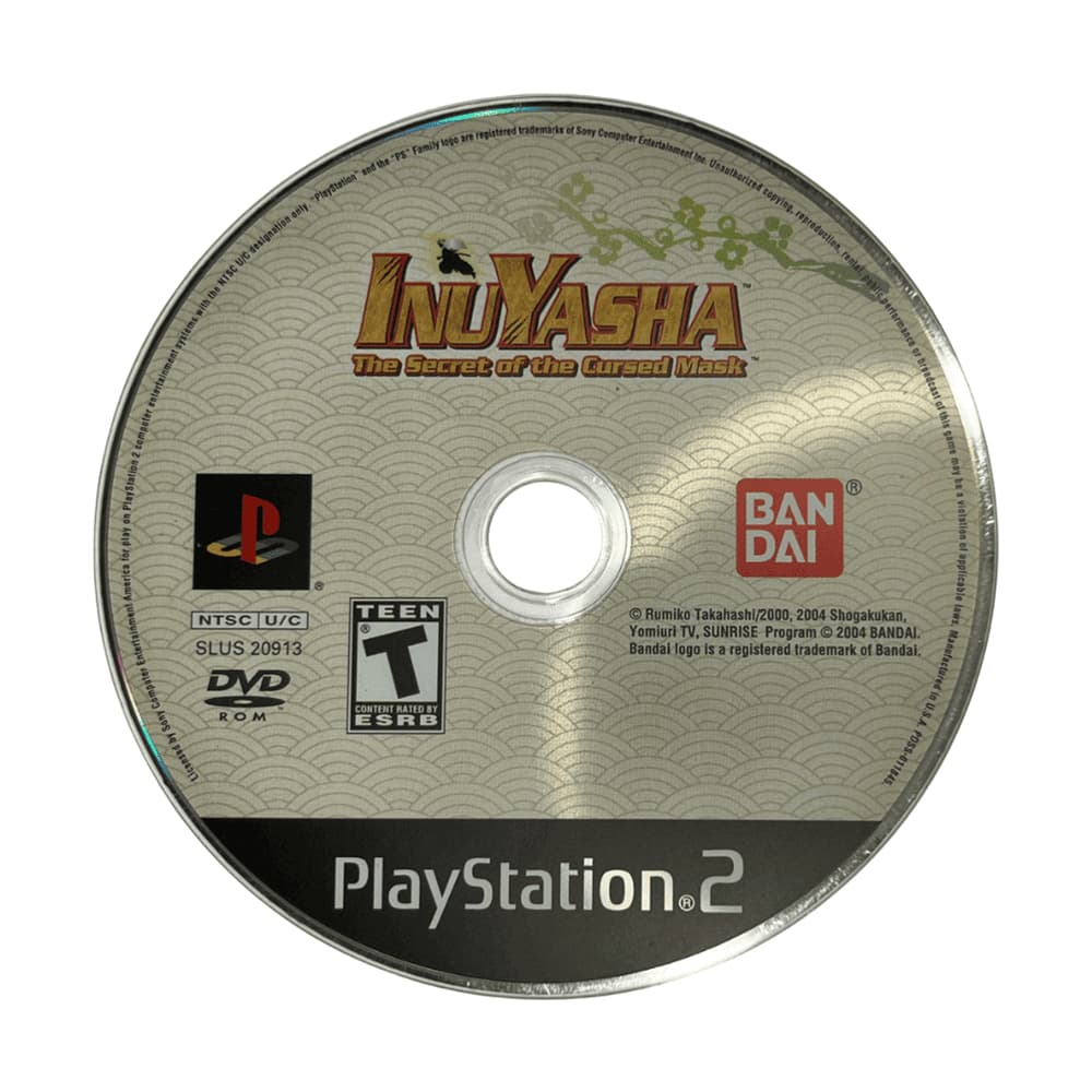 InuYasha (Somente Disco) - para PS2 (Seminovo)