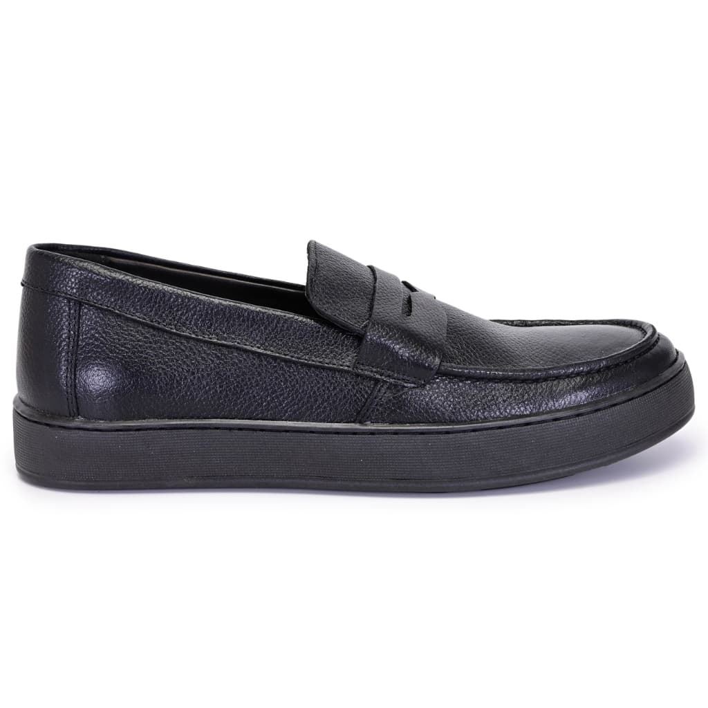Sapato casual masculino loafer Silva&Silva Macio Leve Antiderrapante  Exclusivo Sola Costurada Couro