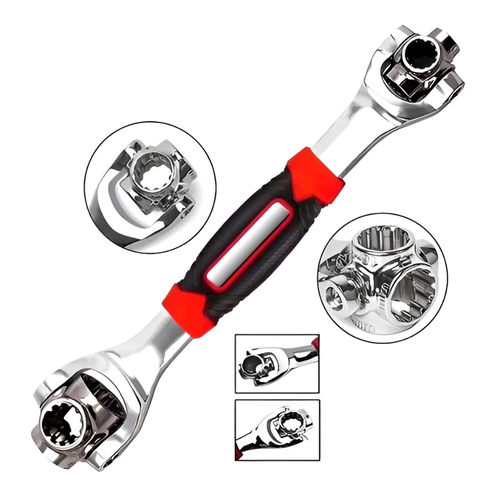 Chave Tigre Boca Universal Soquete 360 Profissional 48 Em 1