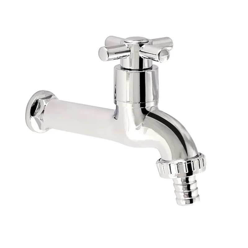Torneira para Tanque Jardim Lavanderia Moderna Cromada ABS com Bico 1130 C31