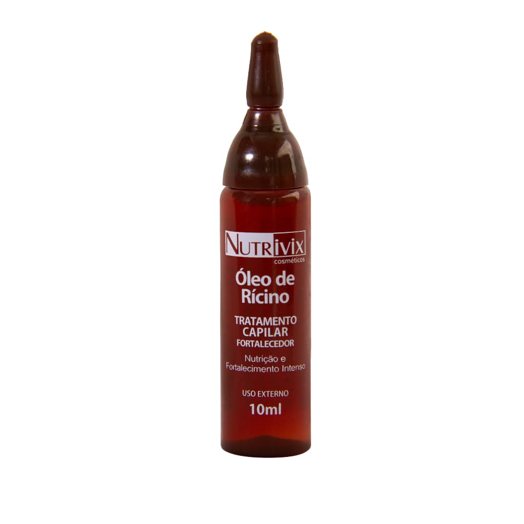 Ampola Óleo de Rícino - Nutrivix Cosméticos