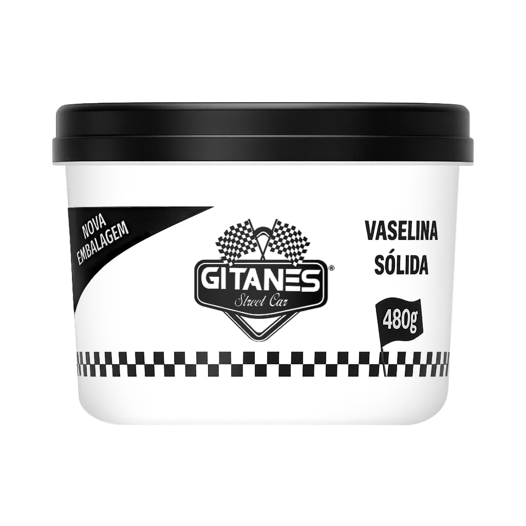 Pasta de Vaselina Sólida para Lubrificar, Uso Geral - 480g