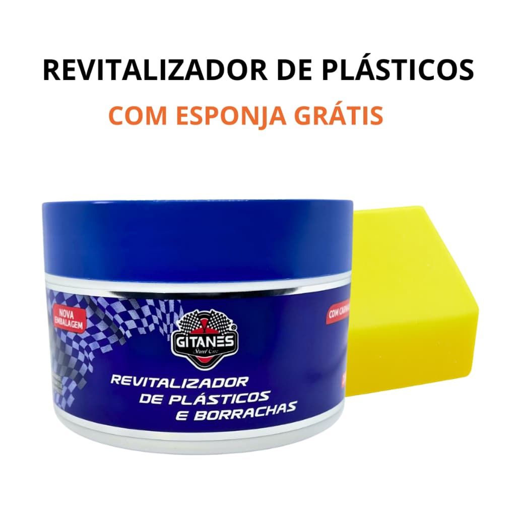 Revitalizador Plásticos e Borrachas Gitanes Interno Externo