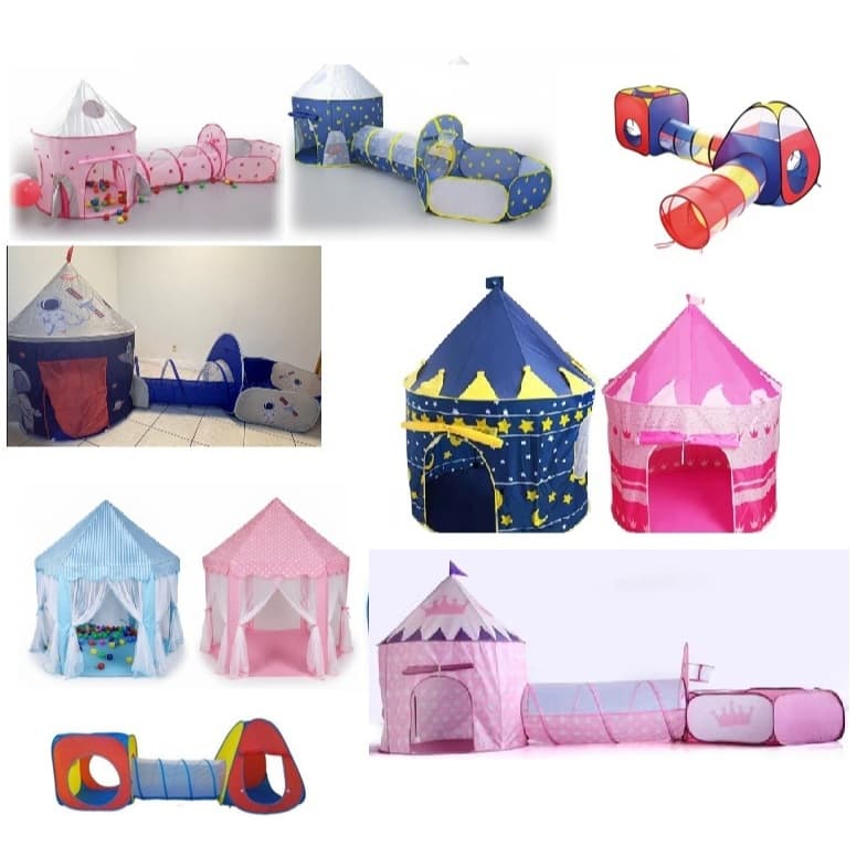 Tenda Barraca Castelo Infantil Menino e Menina