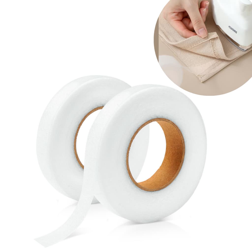 Bainha Mágica Instantânea Fita Termocolante Premium Barra Calça Cortina - Diversos Tamanhos