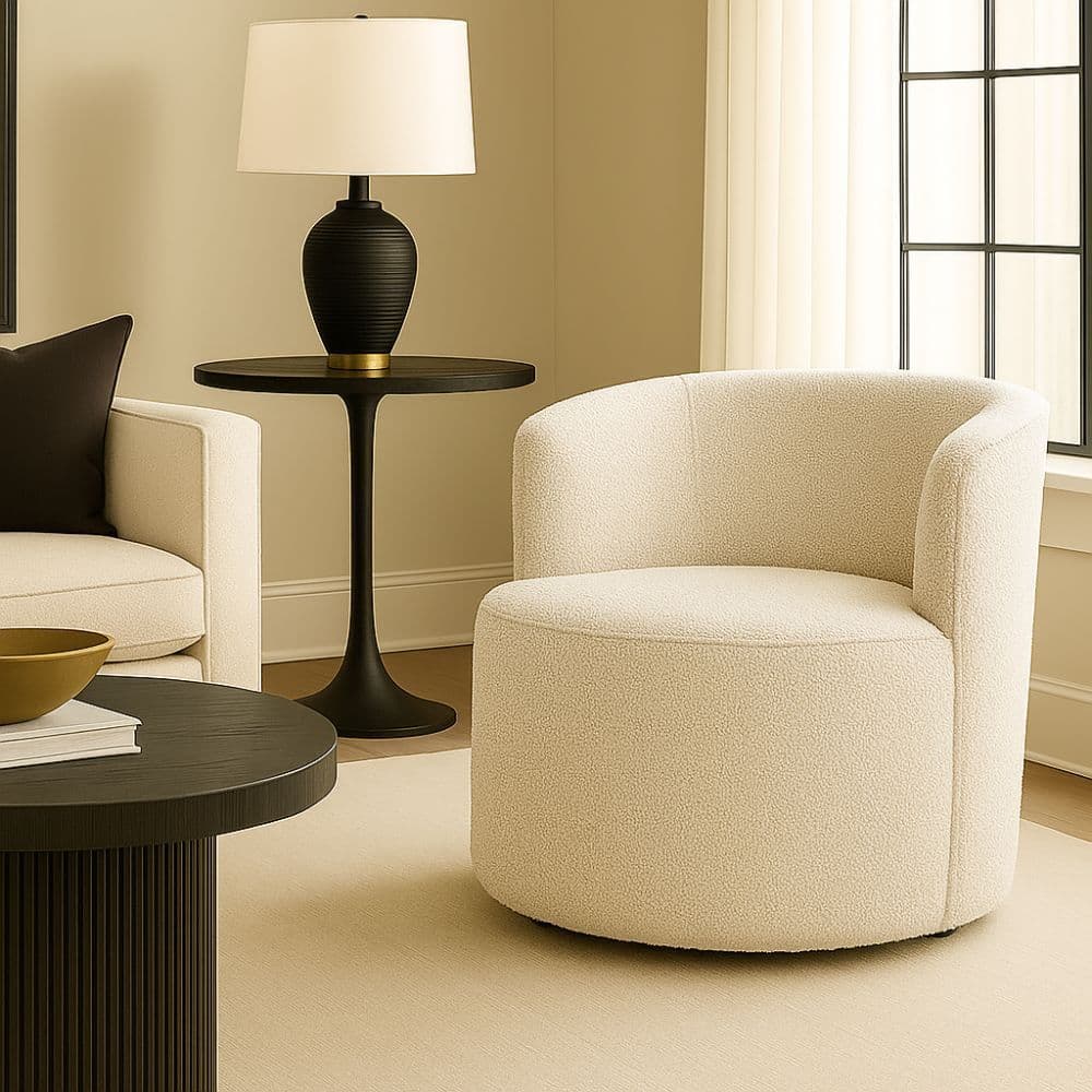 Poltrona Sofie Curva Orgânica Moderna Elegante e Confortável para Sala e Quarto