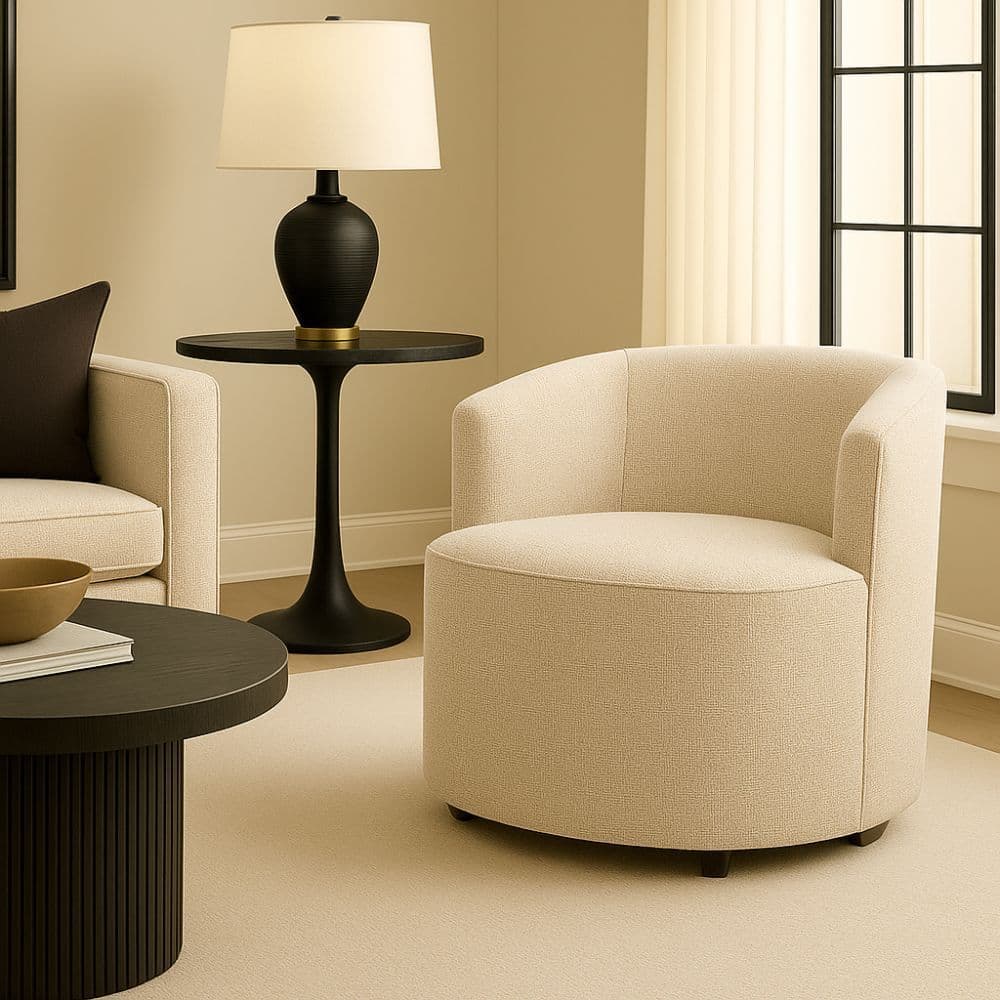 Poltrona Orgânica Sofie Curva Moderna e Elegante Ideal para Sala ou Escritório