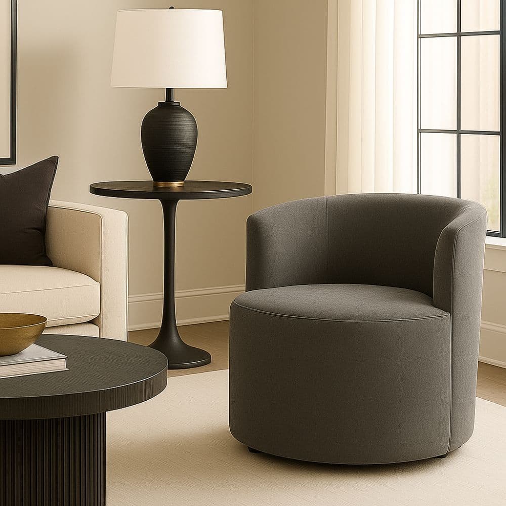 Poltrona Sofie Curva Orgânica Design Moderno Confortável e Elegante para Sala