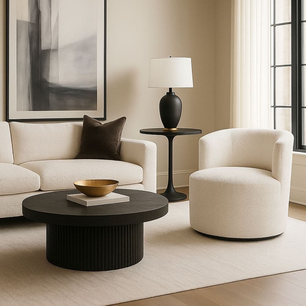 Poltrona Orgânica Sofie Curva Luxo Design Moderno Sala de Estar Confortável e Sofisticada