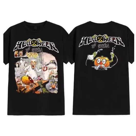 Camiseta Helloween World Tour Merch, banda de heavy metal