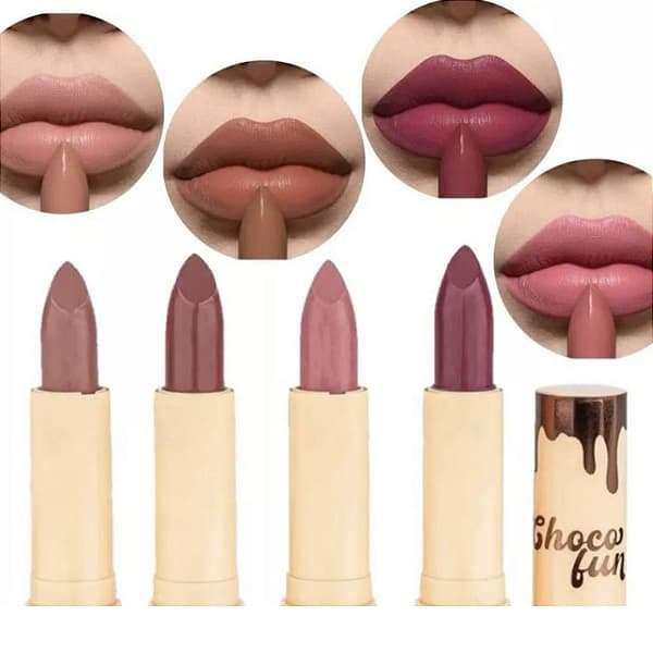 Batom Soft Matte Choco Fun Fenzza Make Up