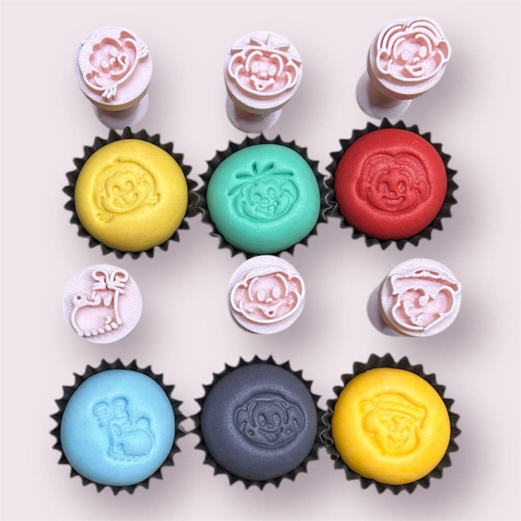 Carimbo para Brigadeiro TURMA DA MONICA 6 Peças