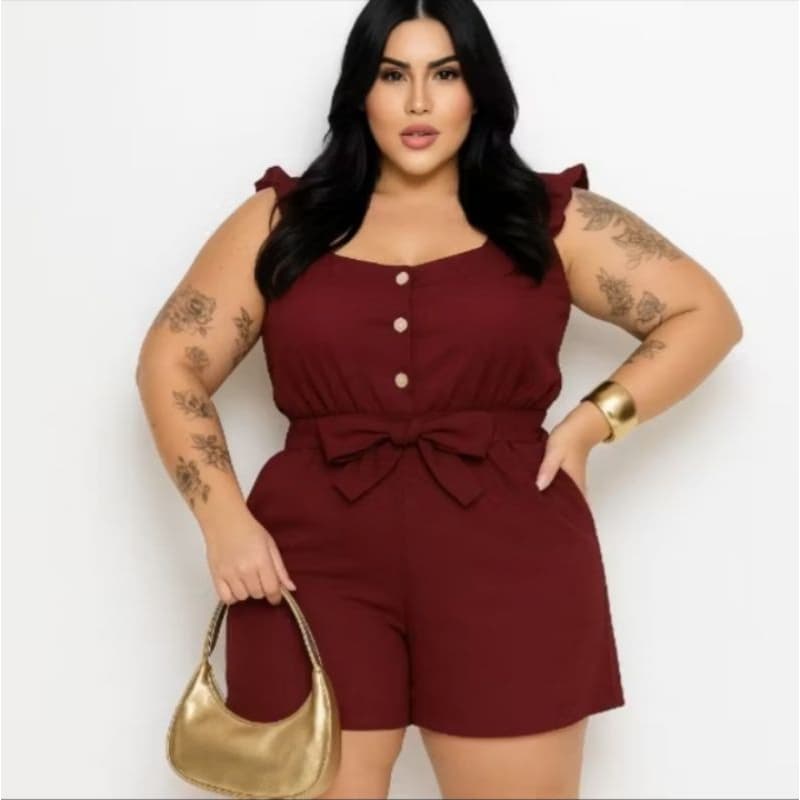 MACAQUINHO PLUS SIZE GG VESTE DO 46 AO 50 VERÃO.