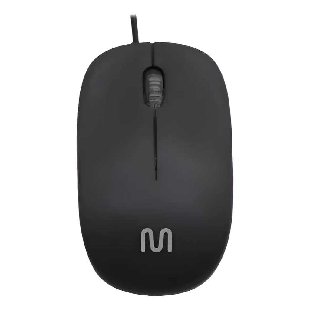 Mouse Multi Com Fio Mf200, Usb, 1200dpi, Mo255 - Preto