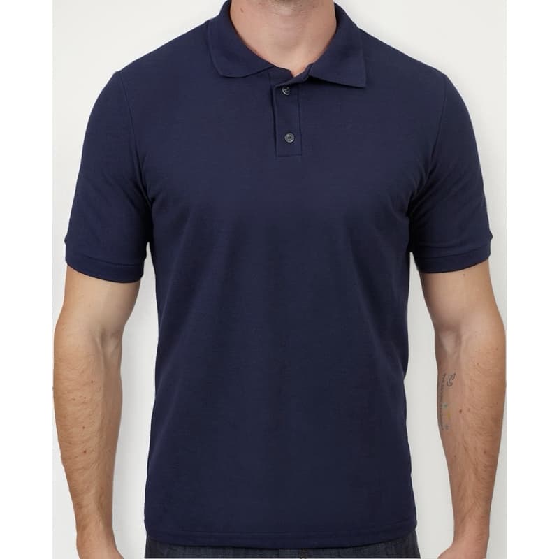 Polo masculina 100% piquet premium festa Uniforme fim de ano não pega bolinha