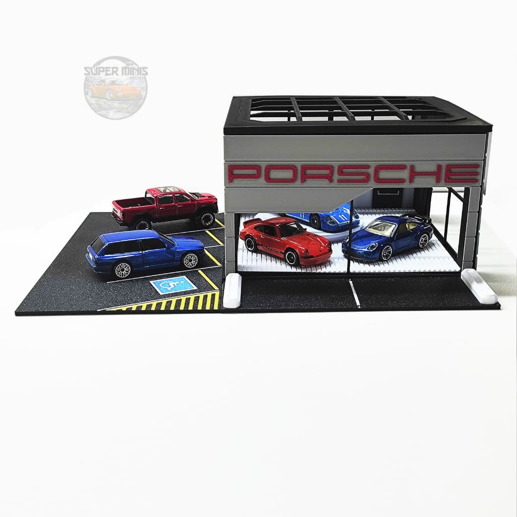 Diorama Impressão 3D varios modelos para carros Hot Wheels escala 1:64
