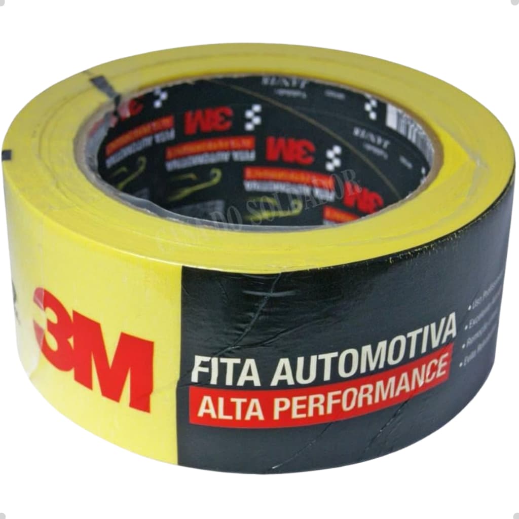 Fita Crepe 3m Automotiva Alta Performance 48mmx40metros