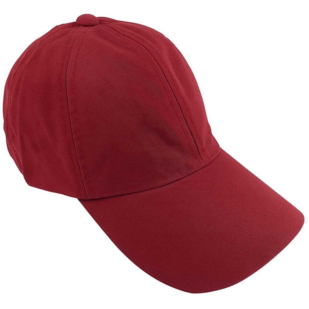 Boné Bordo Liso Bordar Personalizar Sem Estampa Sem Detalhes Uniforme Aba Curva