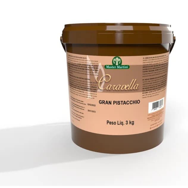 Creme pistache caravella gran pistacchio 3 kg master martini
