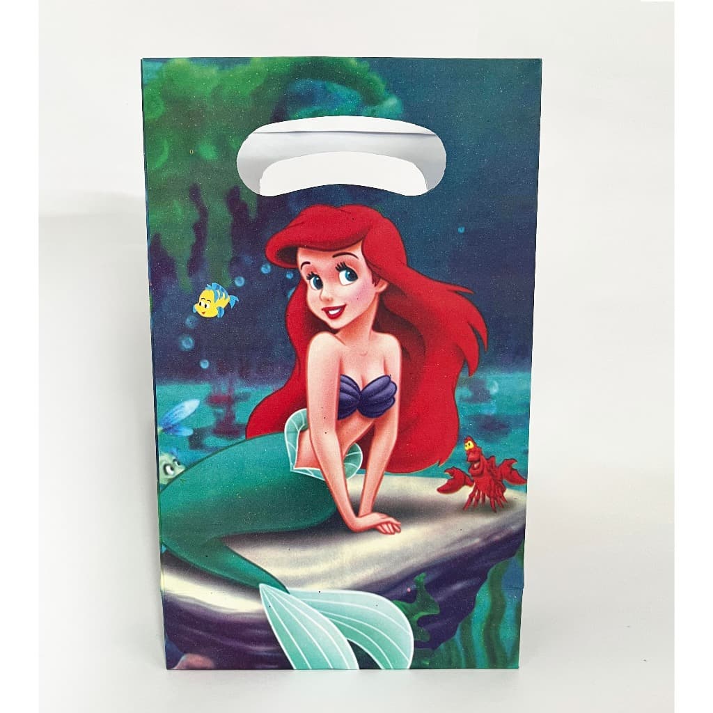 Lembrancinha Sacolinha Personalizada Boca De Palhaço Sereia - 23x15cm